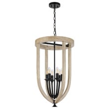 Tokig 6 Light Iron Pendant